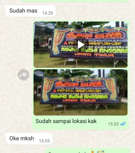 Pengiriman Papan Bunga Gereja Katedral Jakarta