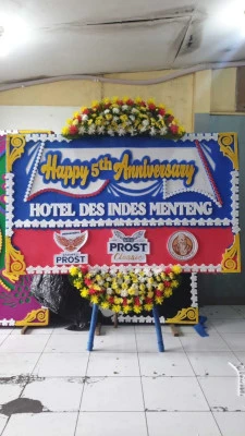 Papan Bunga di Gereja Katedral Jakarta